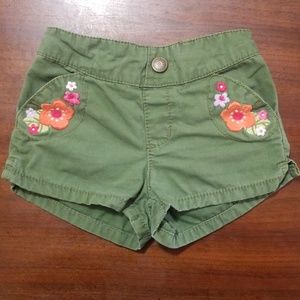 12-18 M Gymboree embroidered pocket shorts